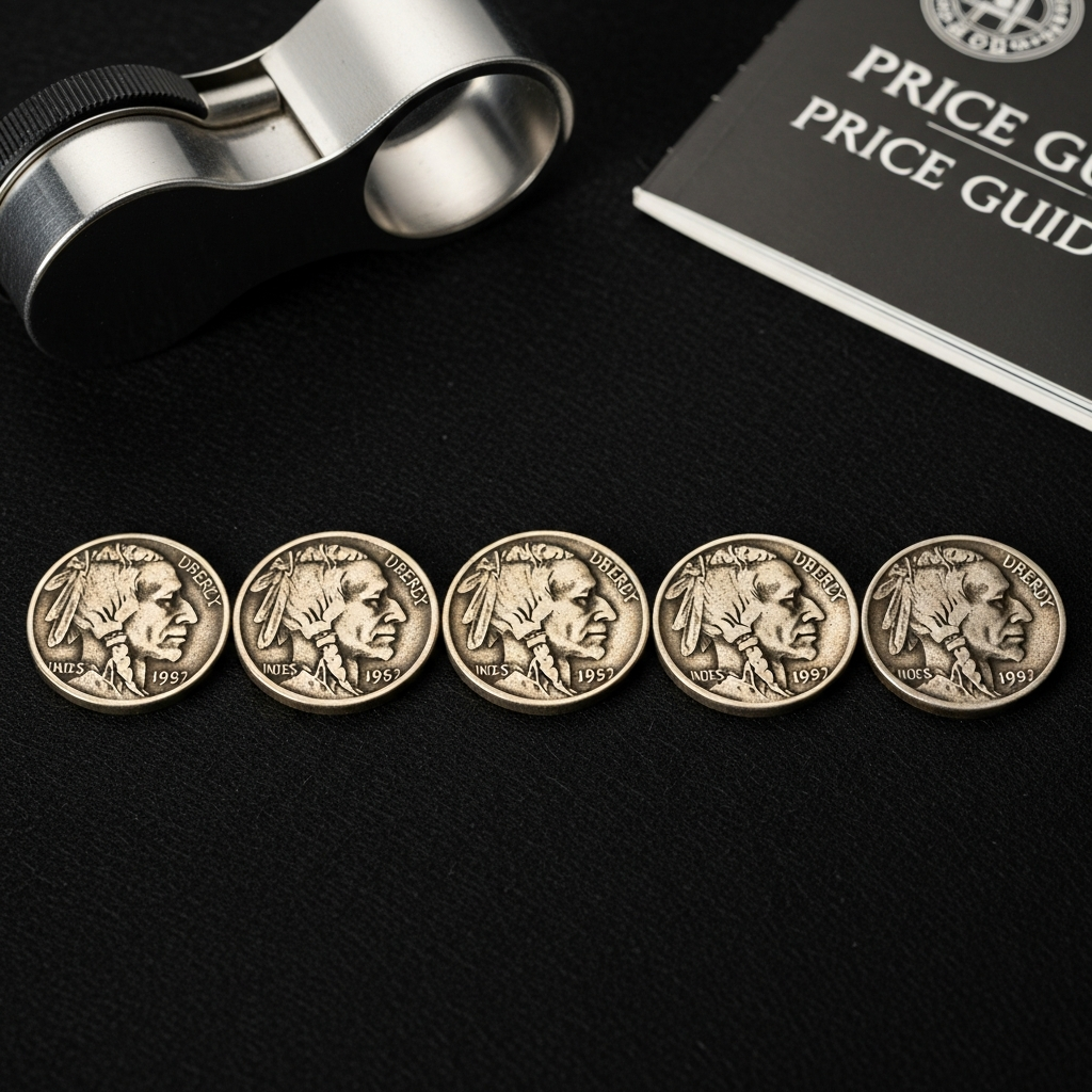 Buffalo Nickel Value by Date and Mint Mark