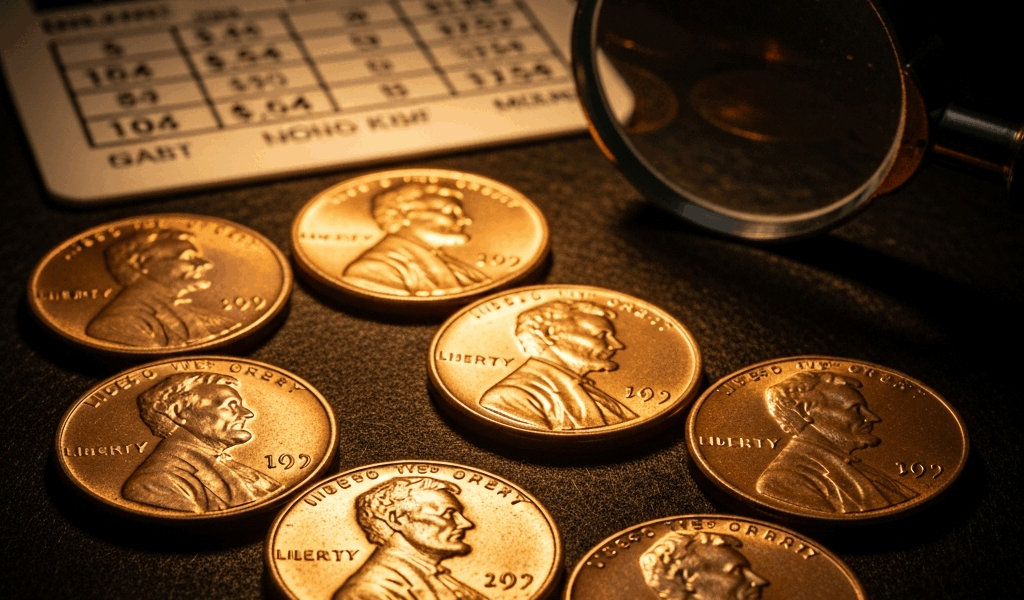 Lincoln Wheat Penny Values by Date and Mint Mark