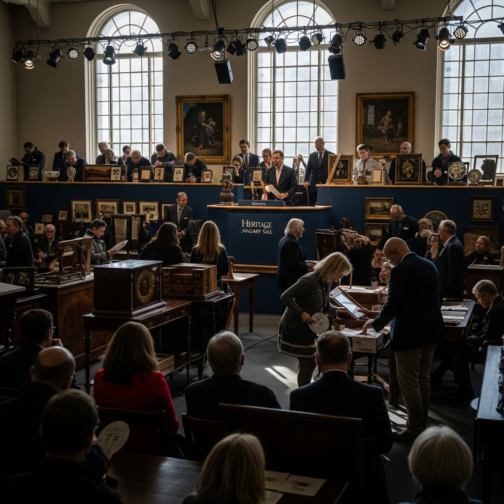 Heritage January Sale Tops $8.7 Million