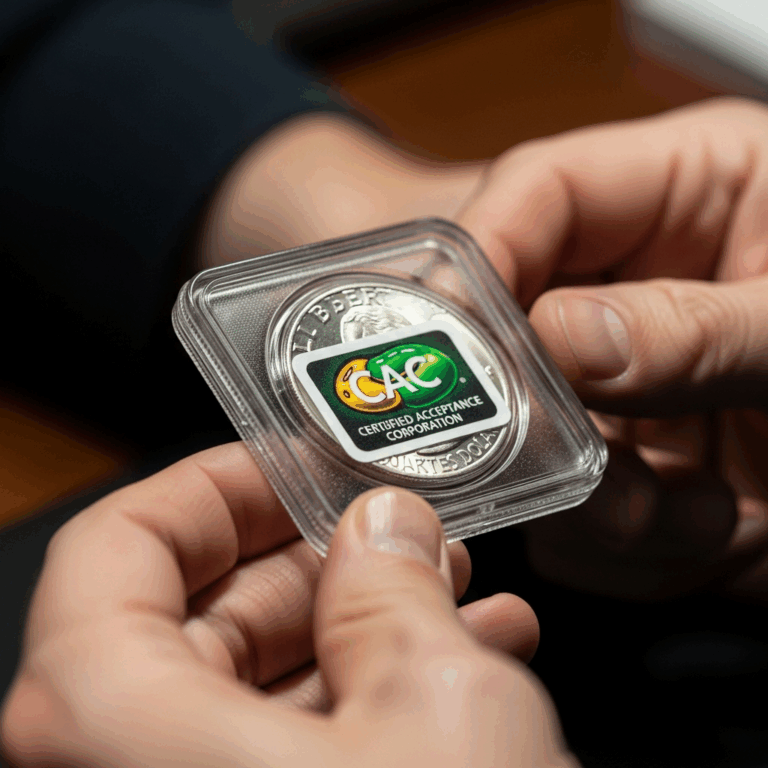 CAC Sticker Explained What the Green and Gold Beans Mean for Your Coins