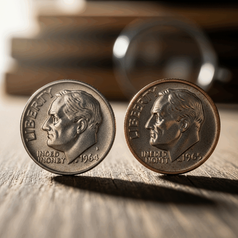 Professional photograph related to: Why Did US Dimes Stop Being Silver in 1965? The History Behind t