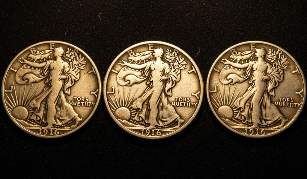 1916 Standing Liberty Quarter Value by Variety